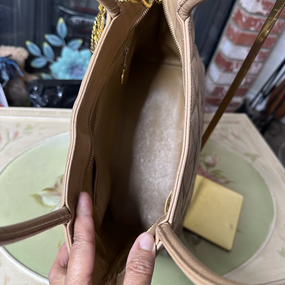 Chanel Beige Caviar Medallion Tote – Gold Hardware - Picture 5 of 14